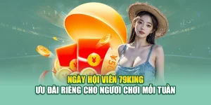Ngày Hội Viên 79king – Ưu Đãi Riêng Cho Người Chơi Mỗi Tuần 10 Ngày Hội Viên 79king – Ưu Đãi Riêng Cho Người Chơi Mỗi Tuần